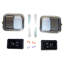 Load image into Gallery viewer, Crown Automotive Jeep Replacement 5758172MK Full Interior and Exterior Chrome Door Handle Kit for 82-06 Jeep CJ-7, 8, YJ, TJ for Select Jeep CJ7, Jeep Scrambler, Jeep TJ, Jeep Wrangler