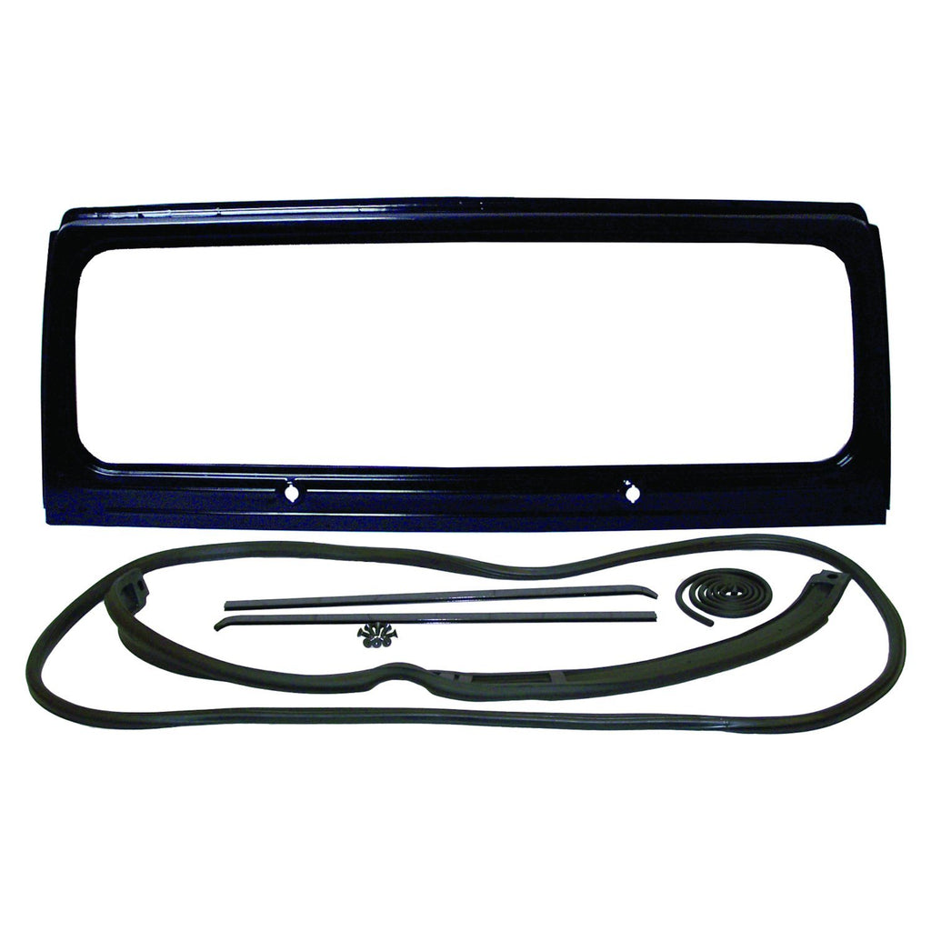 Crown Automotive Jeep Replacement 5758971K Black Windshield Frame Kit for 1976-1986 Jeep CJ-5, CJ-7, CJ-8 Models for Select Jeep CJ5, Jeep CJ7, Jeep Scrambler