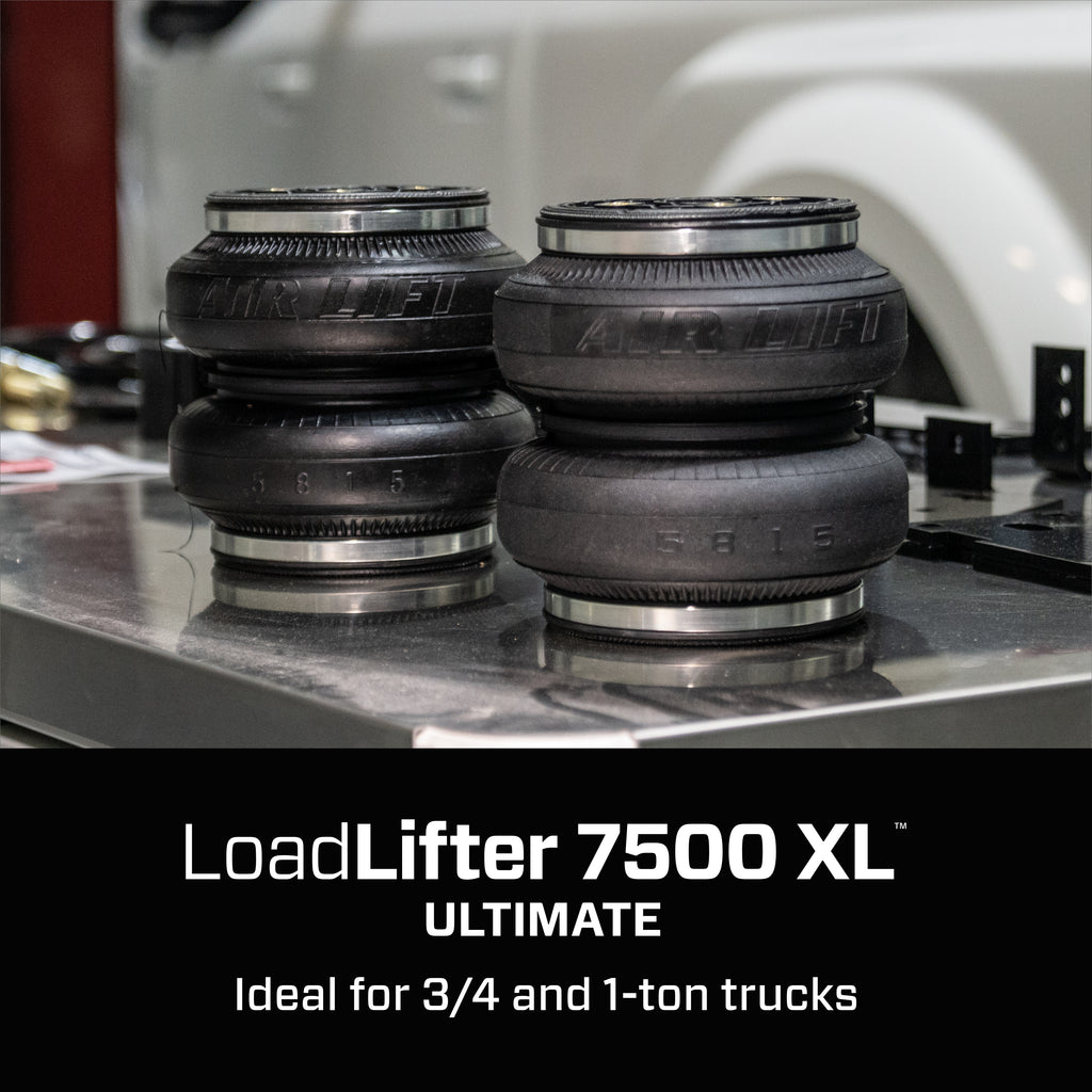 Air Lift 57589 LoadLifter 7500 XL Ultimate provides supreme support for heavy hauling for Select Ram