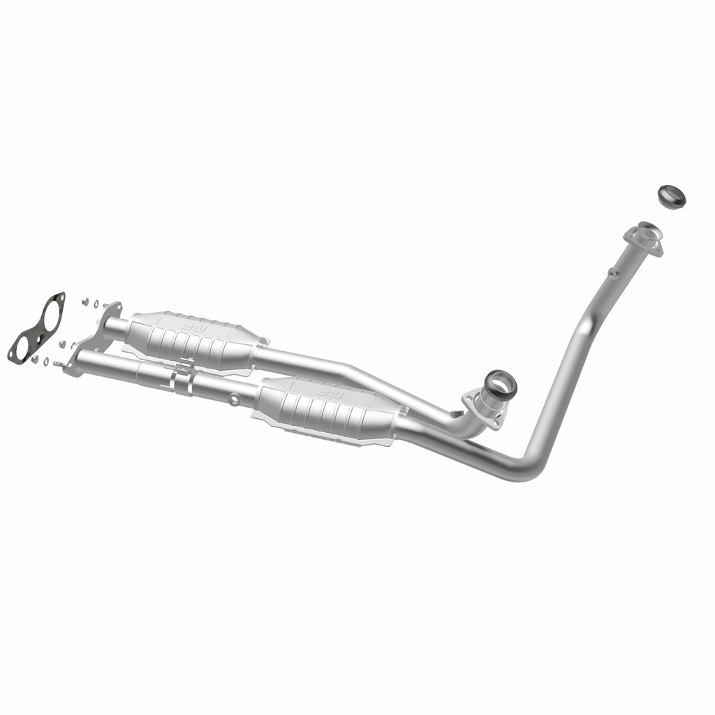 MagnaFlow Exhaust Products 23453 HM Grade Direct-Fit Catalytic Converter for Select Cadillac Escalade, Chevrolet C1500, Chevrolet C1500 Suburban, Chevrolet C2500, Chevrolet K1500, Chevrolet K1500 Suburban, Chevrolet Tahoe, GMC C1500, GMC C1500 Suburban,