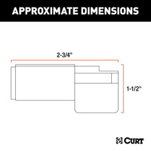 Load image into Gallery viewer, CURT 57621 Electrical Adapter (6-Way Round Vehicle to 4-Way Flat Trailer)