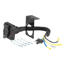 Load image into Gallery viewer, CURT 57626 Electrical Adapter with Tester (4-Way Flat Vehicle to 6-Way Round Trailer)