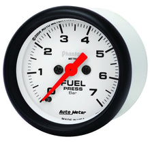 Load image into Gallery viewer, AutoMeter 5763-M GAUGE, FUEL PRESSURE, 2 1/16", 7BAR, DIGITAL STEPPER MOTOR, PHANTOM