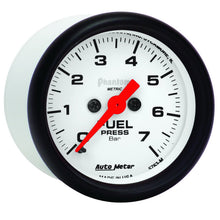 Load image into Gallery viewer, AutoMeter 5763-M GAUGE, FUEL PRESSURE, 2 1/16", 7BAR, DIGITAL STEPPER MOTOR, PHANTOM