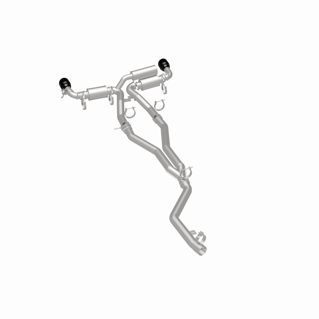 MagnaFlow Exhaust Products 19707 SPEQ Series Black Chrome Cat-Back System for Select Toyota GR Supra