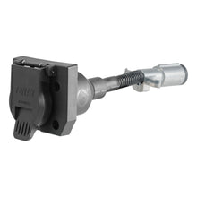 Load image into Gallery viewer, CURT 57667 Electrical Adapter (6-Way Round Vehicle to 7-Way RV Blade Trailer)