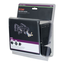 Load image into Gallery viewer, CURT 57672 Dual-Output Electrical Adapter (Adds 7-Way RV Blade to 4-Way Flat)