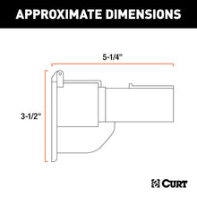 Load image into Gallery viewer, CURT 57727 Truck Back Up Alarm for 7-Way RV Blade (Packaged)