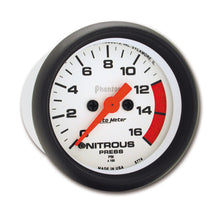 Load image into Gallery viewer, AutoMeter 5774 GAUGE, NITROUS PRESSURE, 2 1/16", 1600PSI, DIGITAL STEPPER MOTOR, PHANTOM