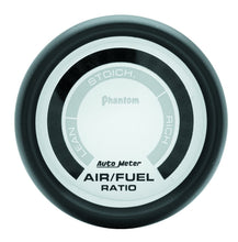 Load image into Gallery viewer, AutoMeter 5775 GAUGE, AIR/FUEL RATIO-NARROWBAND, 2 1/16", LEAN-RICH, LED ARRAY, PHANTOM