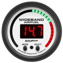 Load image into Gallery viewer, AutoMeter 5778 GAUGE, AIR/FUEL RATIO-PRO, 2 1/16", 10:1-20:1, DIGITAL W/ PEAK &amp; WARN, PHANTOM