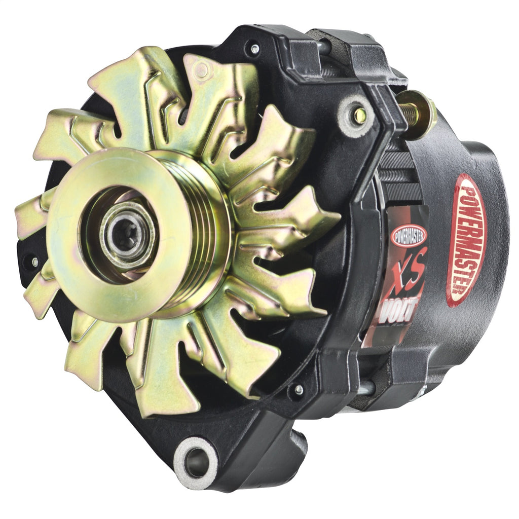 Powermaster Performance 578608 XS Volt™ Hi Amp Alternator for Select Chevrolet Astro, Chevrolet Beretta, Chevrolet Camaro, Chevrolet Cavalier, Chevrolet Corsica, Chevrolet Lumina, Chevrolet Lumina APV, Chevrolet S10, Chevrolet S10 Blazer, GMC S15, GMC