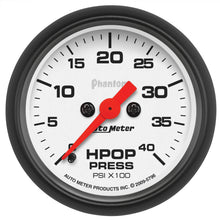 Load image into Gallery viewer, AutoMeter 5796 GAUGE, HIGH PRESS OIL PUMP, 2 1/16", 4KPSI, DIGITAL STEPPER MOTOR, PHANTOM for Select Ford F-250, Ford F-250 HD, Ford F-250 Super Duty, Ford F-350, Ford F-350 Super Duty, Ford F-450 Super Duty, Ford F-550 Super Duty