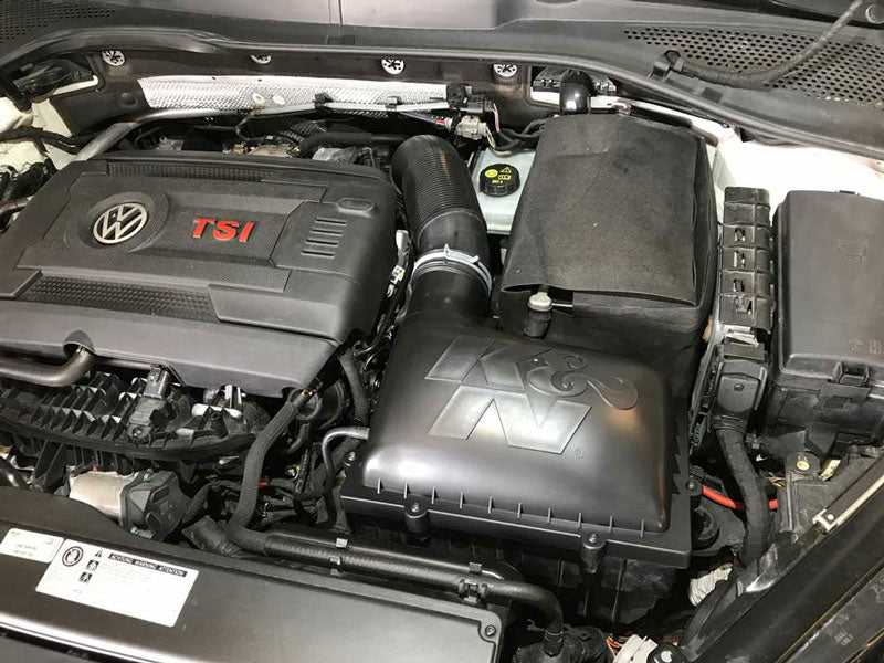 K&N 57S-9502 Performance Air Intake System for Select Audi A1, Audi A3, Audi Q3, Audi S3, Audi TT, Audi TTS Quattro, Cupra Ateca, Cupra Formentor, Cupra Leon, Seat Leon, Volkswagen Arteon, Volkswagen Beetle, Volkswagen Golf R, Volkswagen Passat,