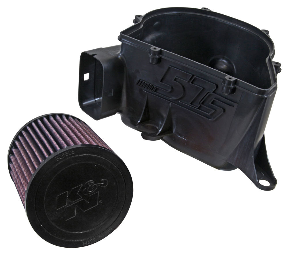 K&N 57S-9505 Performance Air Intake System for Select Audi A1, Seat Ibiza, Seat Toledo, Volkswagen Polo