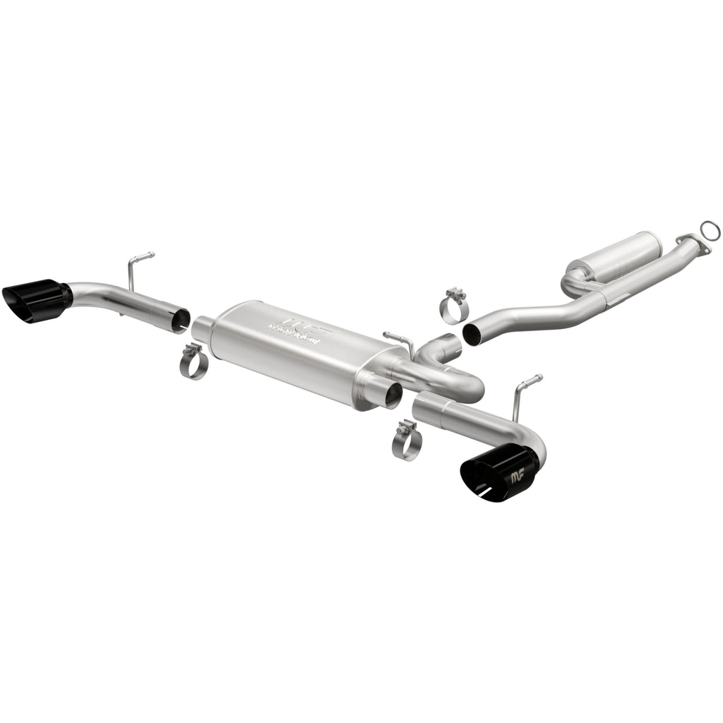 MagnaFlow Exhaust Products 19500 Street Series Black Chrome Cat-Back System for Select Toyota RAV4