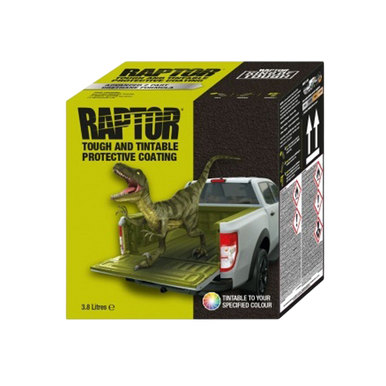 U-POL UP8406 Raptor® Standard Bedliner Coating Kit, Tintable - 3.78L