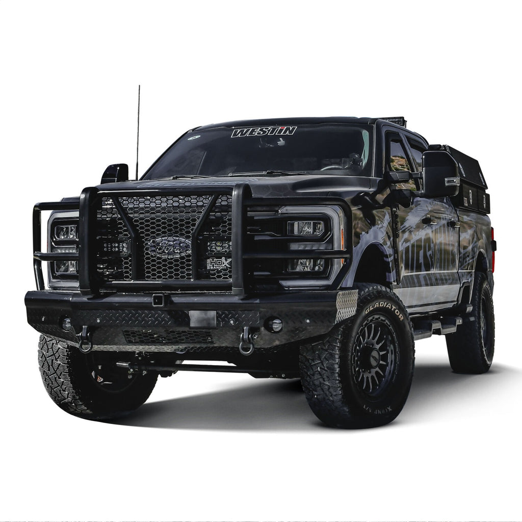 Westin 58-311205 HDX Bandit Front Bumper for Select Ford F-250 Super Duty, Ford F-350 Super Duty, Ford F-450 Super Duty, Ford F-550 Super Duty, Ford F-600 Super Duty