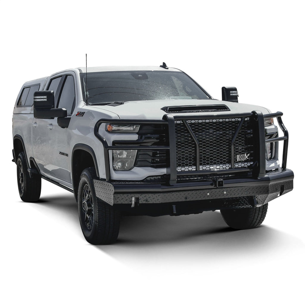 Westin 58-31215 HDX Bandit Front Bumper for Select Chevrolet Silverado HD, Chevrolet Silverado HD