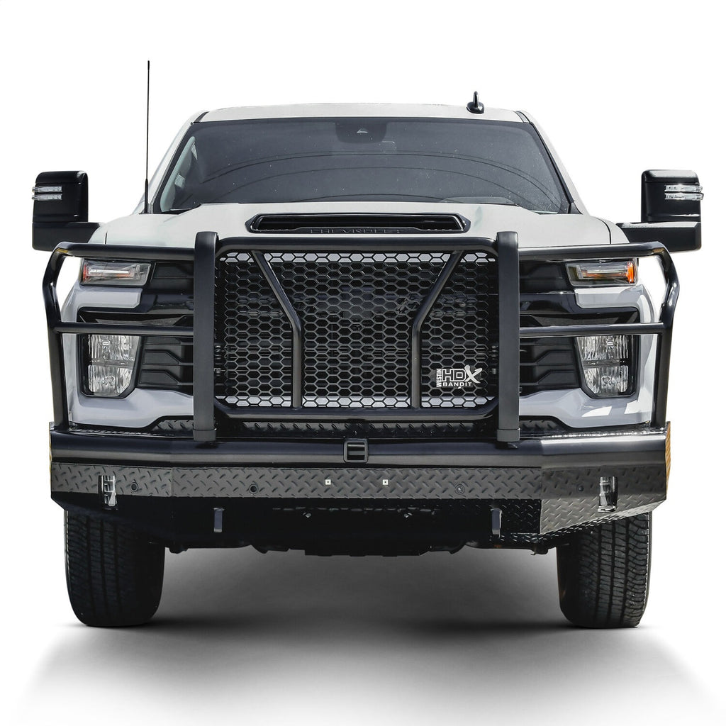 Westin 58-31215 HDX Bandit Front Bumper for Select Chevrolet Silverado HD, Chevrolet Silverado HD