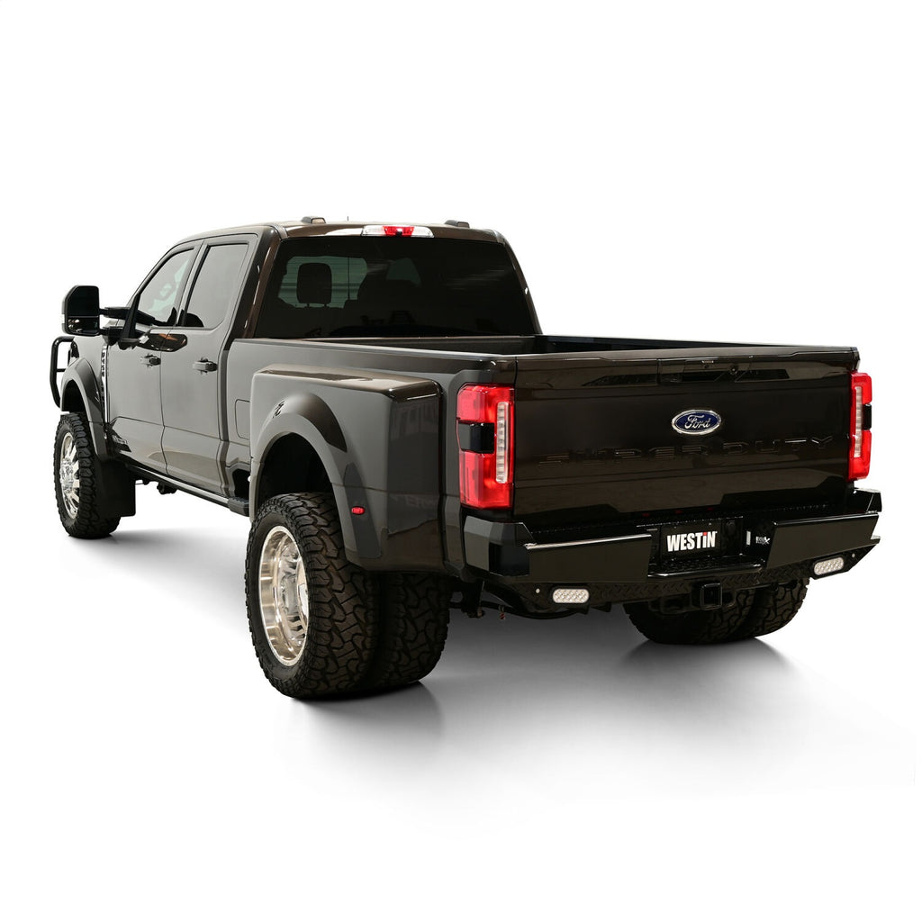Westin 58-341205 HDX Bandit Rear Bumper for Select Ford F-250 Super Duty, Ford F-350 Super Duty, Ford F-450 Super Duty, Ford F-550 Super Duty, Ford F-600 Super Duty