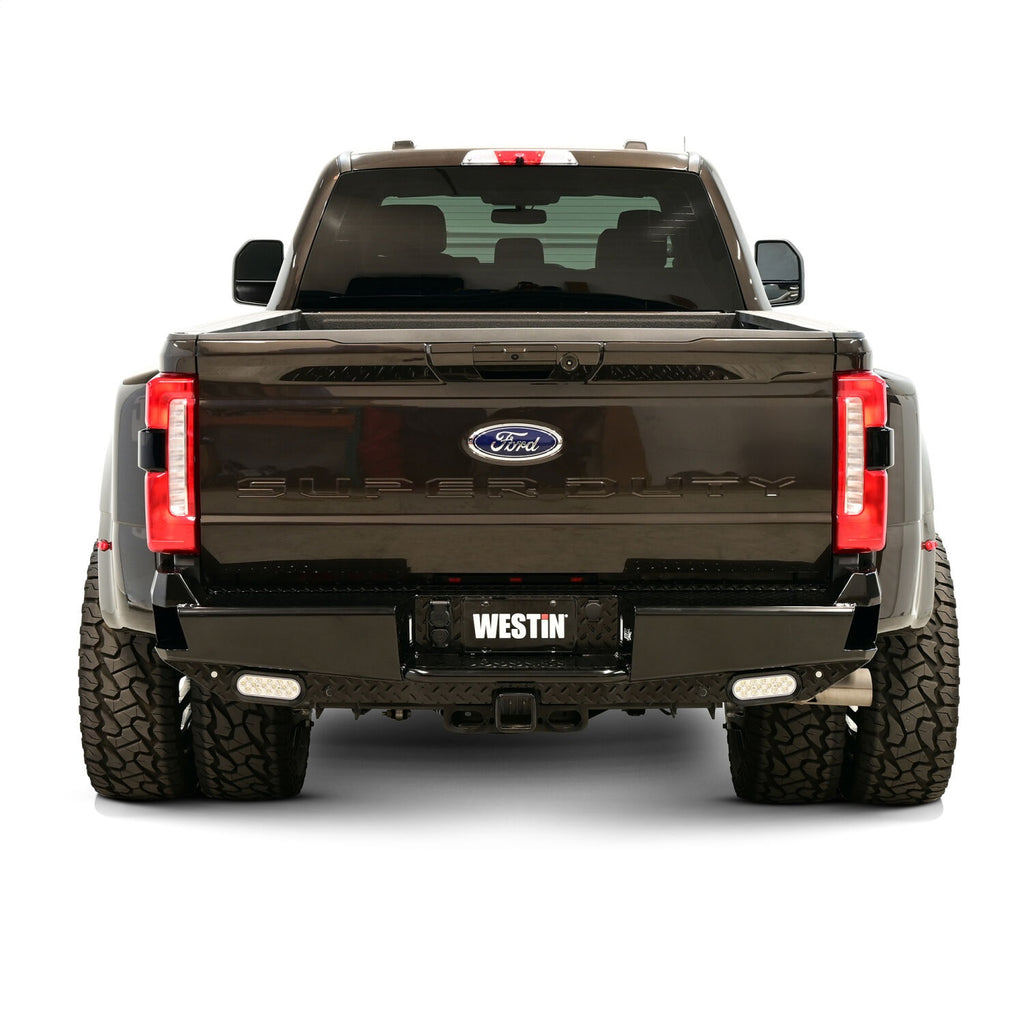 Westin 58-341205 HDX Bandit Rear Bumper for Select Ford F-250 Super Duty, Ford F-350 Super Duty, Ford F-450 Super Duty, Ford F-550 Super Duty, Ford F-600 Super Duty