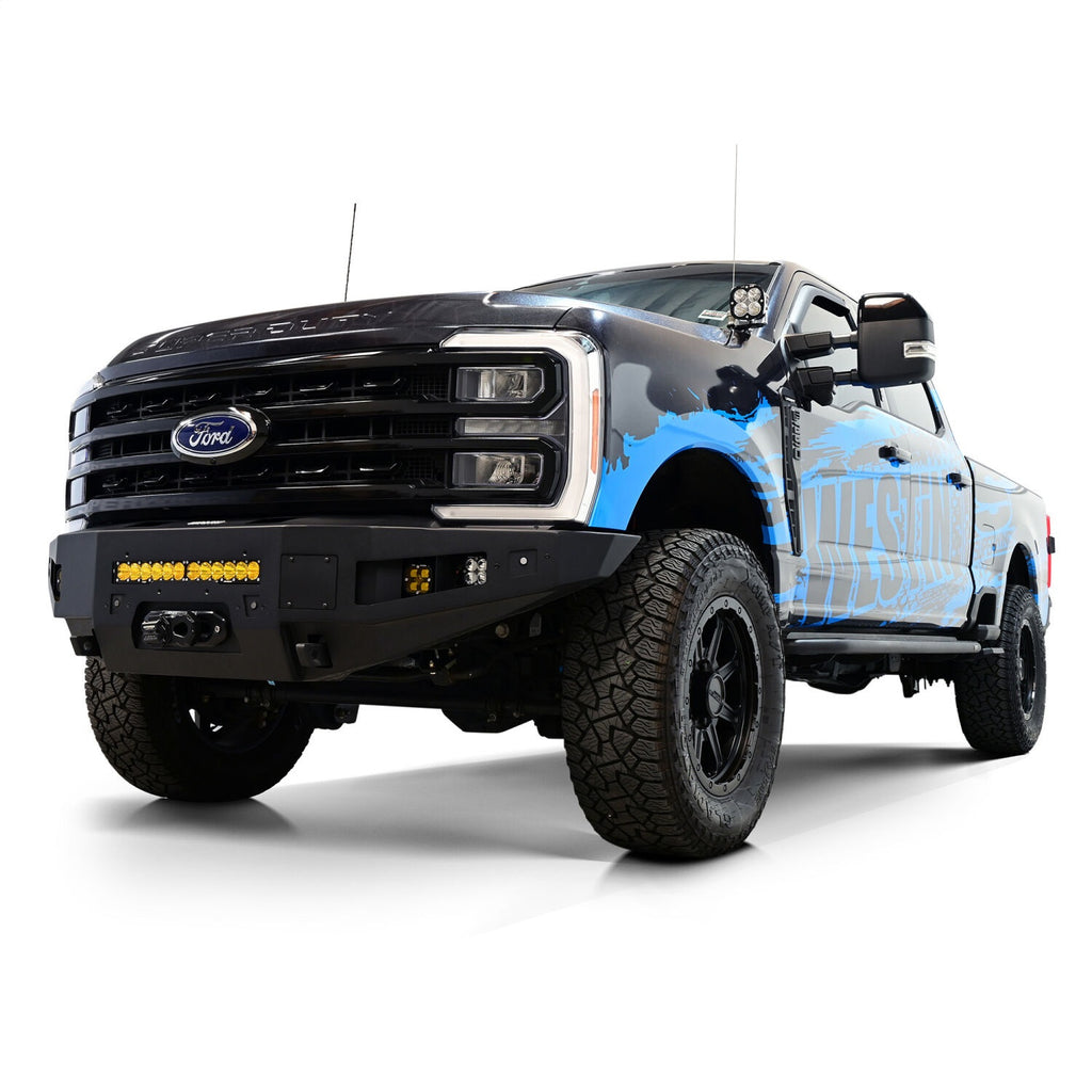 Westin 58-411305 Pro-Series Front Bumper for Select Ford F-250 Super Duty, Ford F-350 Super Duty, Ford F-450 Super Duty, Ford F-550 Super Duty, Ford F-600 Super Duty