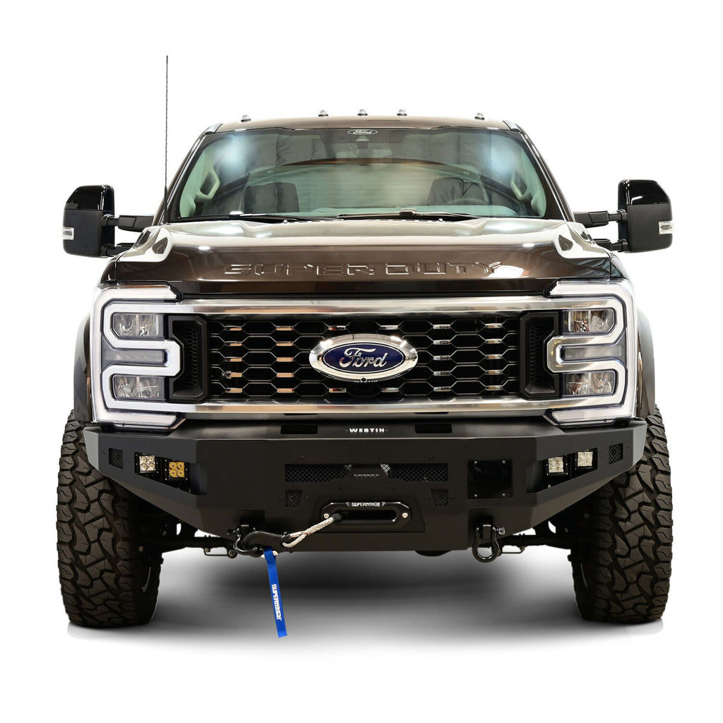 Westin 58-411305 Pro-Series Front Bumper for Select Ford F-250 Super Duty, Ford F-350 Super Duty, Ford F-450 Super Duty, Ford F-550 Super Duty, Ford F-600 Super Duty