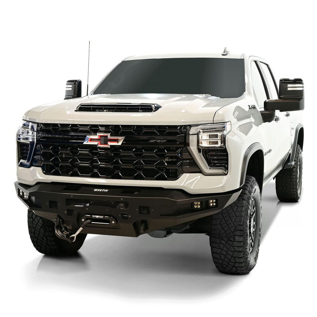 Westin 58-414215 Pro-Series Front Bumper for Select Chevrolet Silverado HD, Chevrolet Silverado HD
