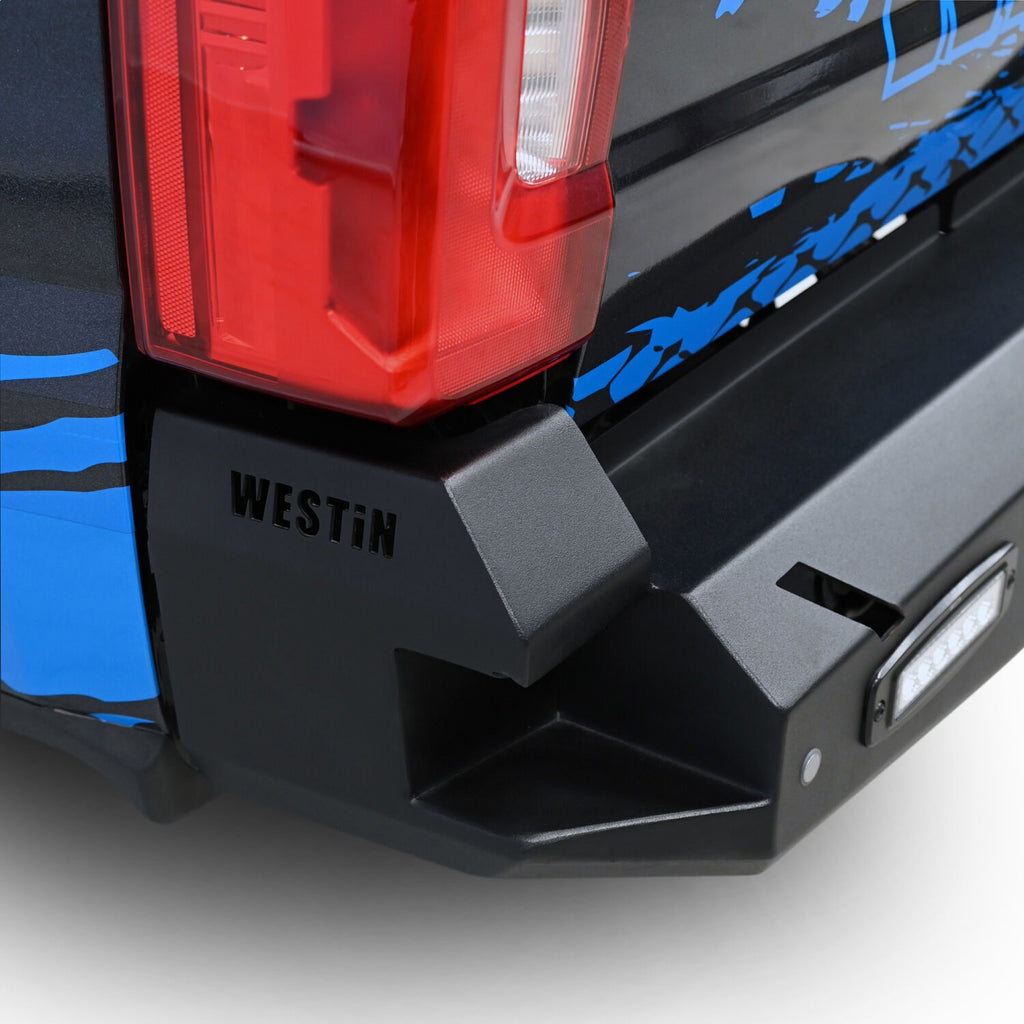 Westin 58-421275 Pro-Series Rear Bumper for Select Ford F-250 Super Duty, Ford F-350 Super Duty, Ford F-450 Super Duty, Ford F-550 Super Duty, Ford F-600 Super Duty