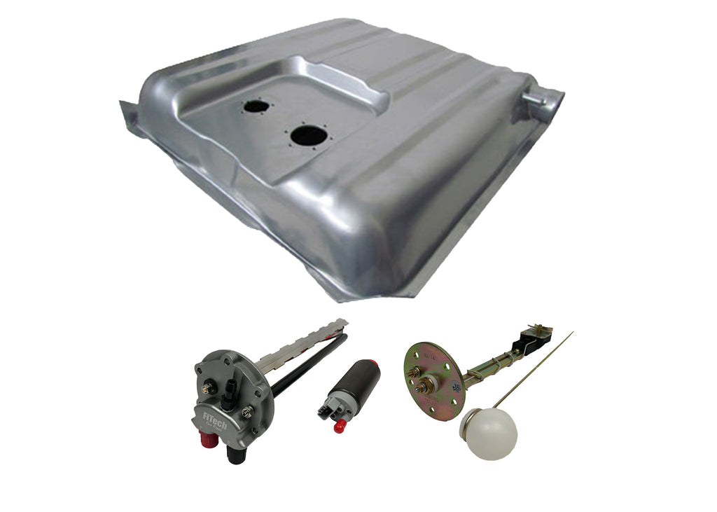 FiTech Fuel Injection 58005 Go Fuel 340 LPH EFI Fuel Tank Kit, 1957 Chevy