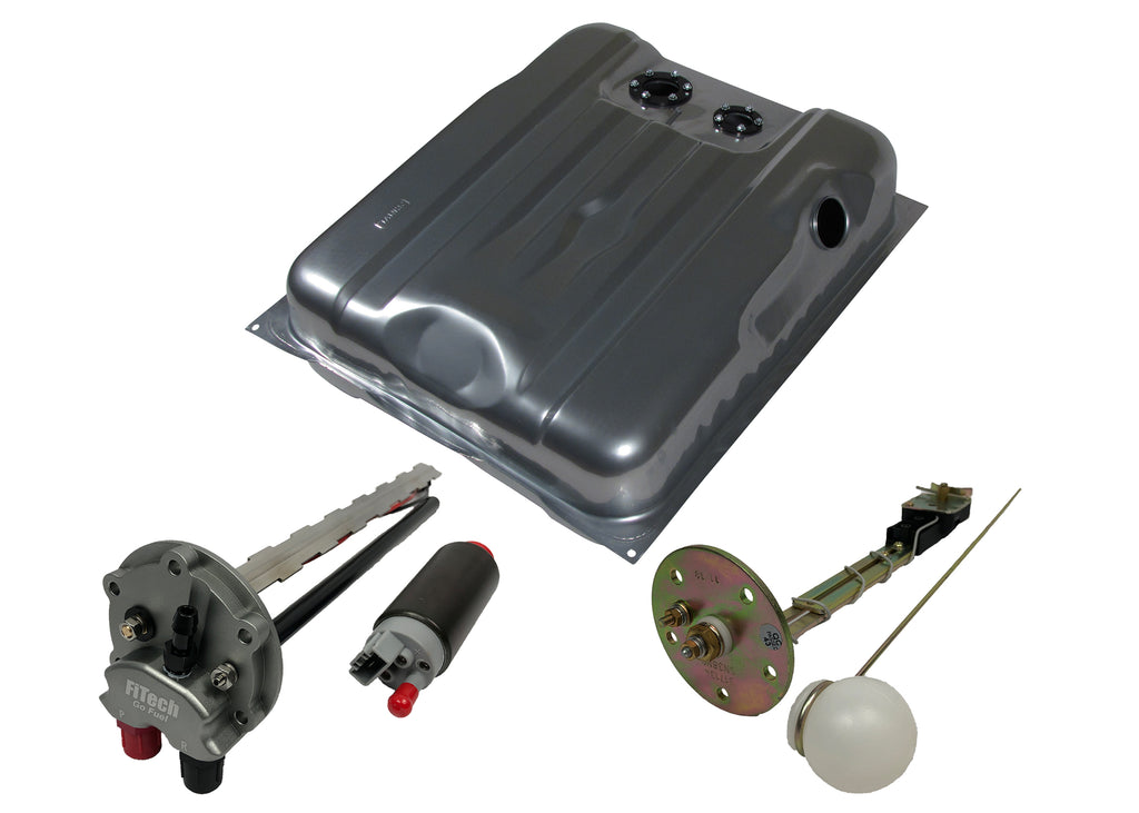 FiTech Fuel Injection 58010 Go Fuel 340 LPH EFI Fuel Tank Kit, 1970-1974 Dodge Challenger