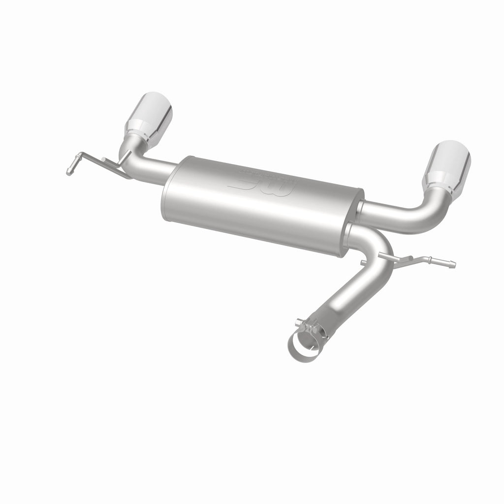 MagnaFlow Exhaust Products 15178 Street Series Polished Axle Back System for Select Jeep Wrangler, Jeep Wrangler JK