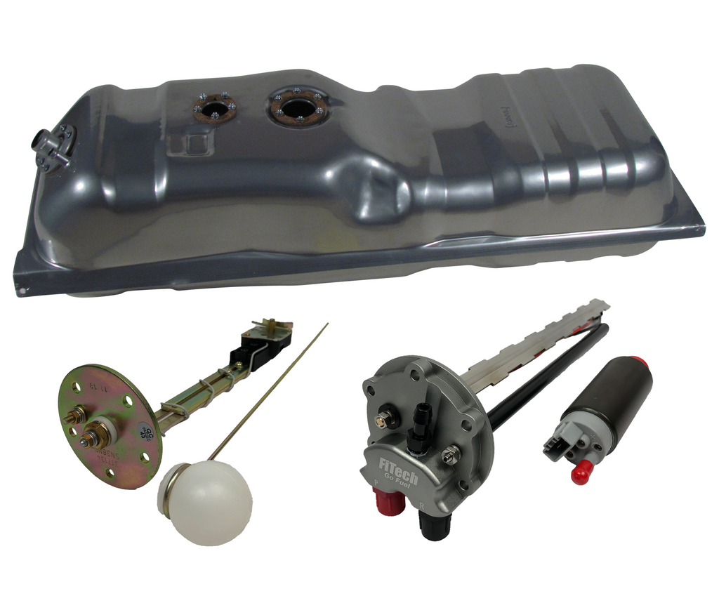 FiTech Fuel Injection 58015 Go Fuel 340 LPH EFI Fuel Tank Kit, 1982-1987 GM Truck SWB
