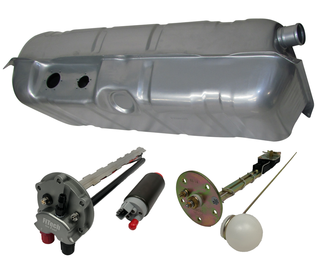 FiTech Fuel Injection 58022 Go Fuel 340 LPH EFI Fuel Tank Kit, 1961-1964 Chevy Full Size