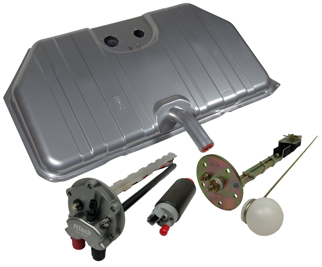 FiTech Fuel Injection 58024 Go Fuel 340 LPH EFI Fuel Tank Kit, 1969 Chevy Camaro Notched