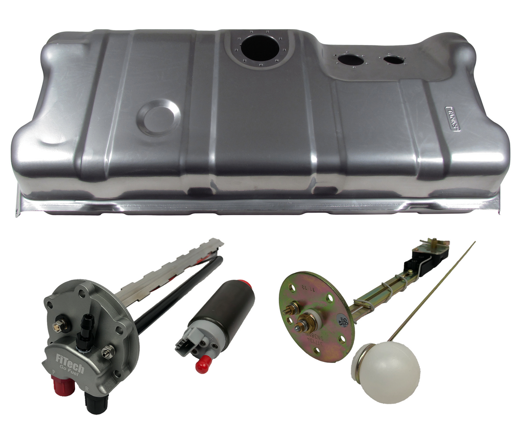 FiTech Fuel Injection 58025 Go Fuel 340 LPH EFI Fuel Tank Kit, 1968-1974 Chevy Corvette