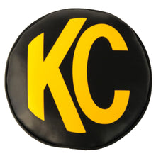 Load image into Gallery viewer, KC HiLiTES 5802 KC Cover 8in Vinyl Black Yellow PR