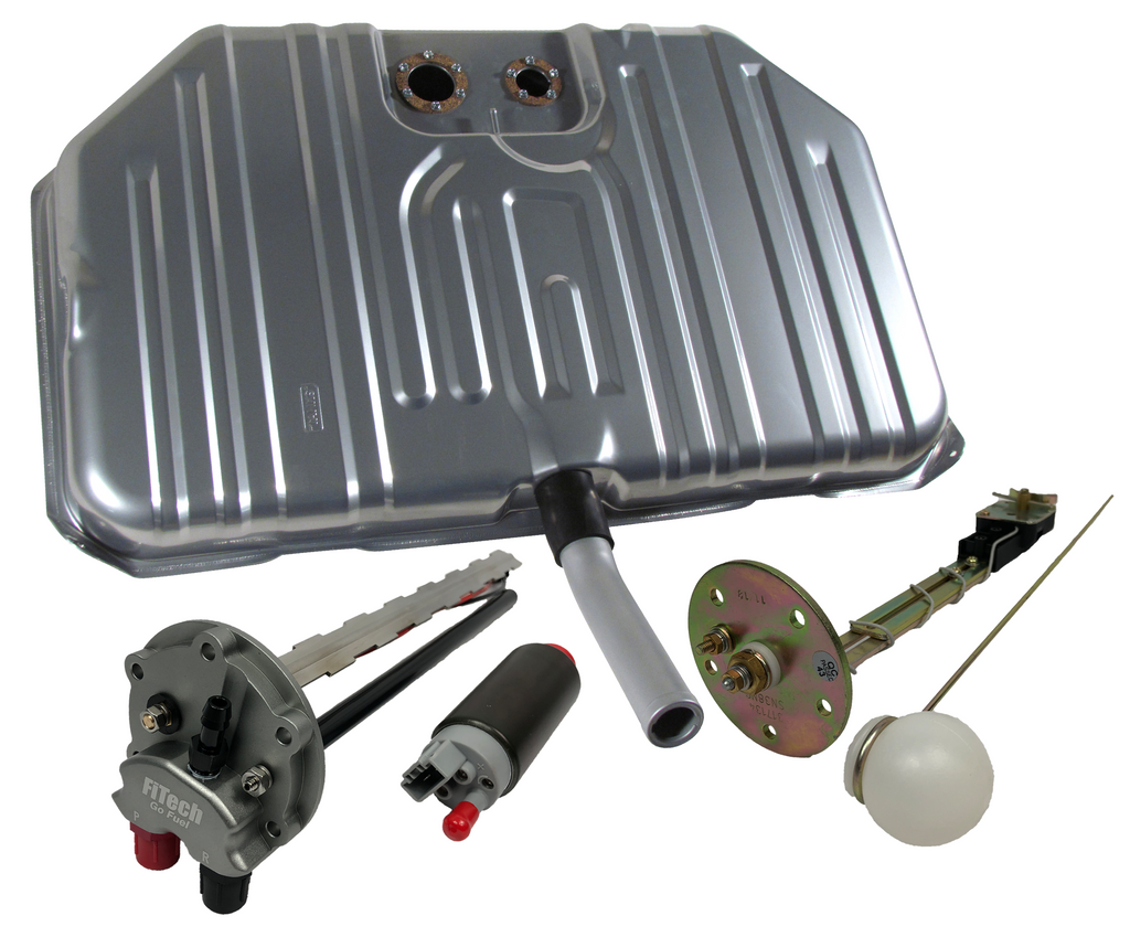 FiTech Fuel Injection 58032 Go Fuel 340 LPH EFI Fuel Tank Kit, 1971-1972 Chevy Chevelle Notched