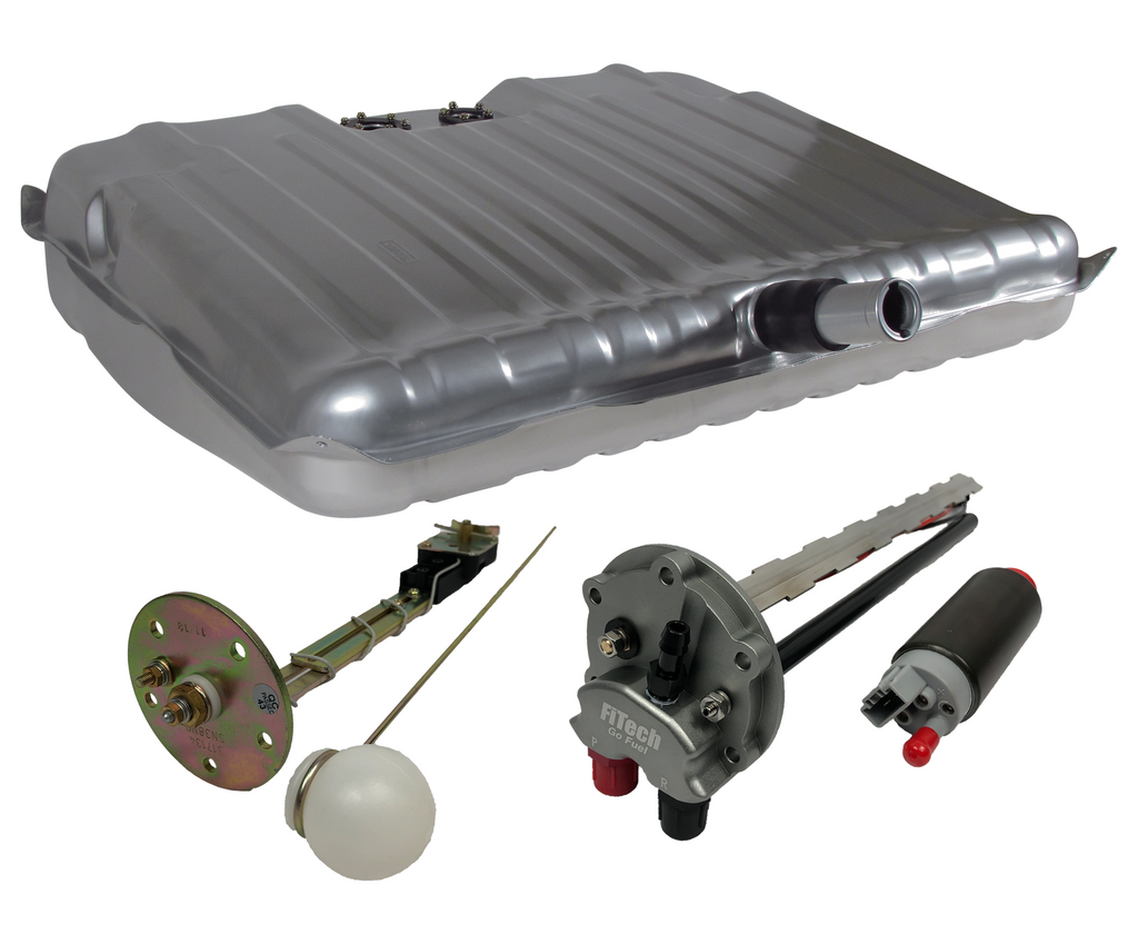 FiTech Fuel Injection 58034 Go Fuel 340 LPH EFI Fuel Tank Kit, 1964-1967 Chevy Chevelle