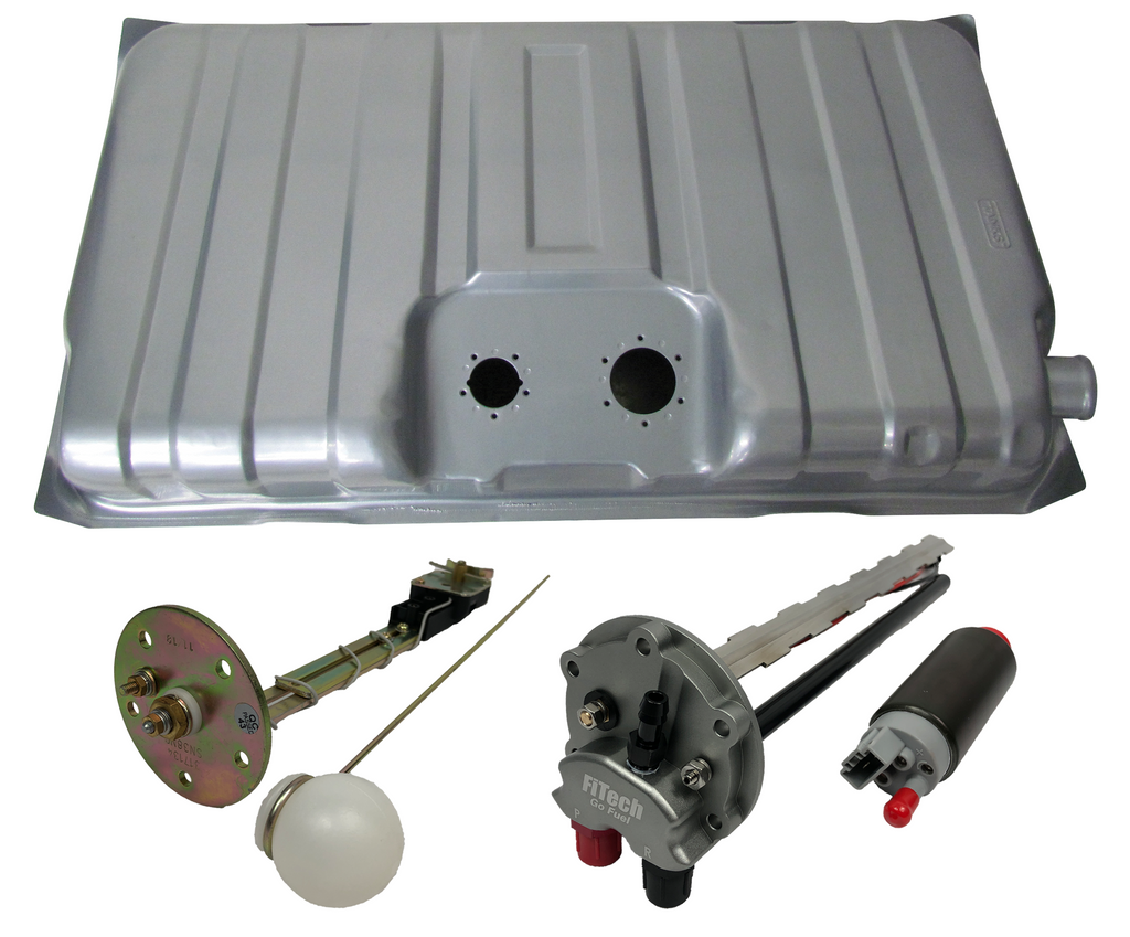 FiTech Fuel Injection 58040 Go Fuel 340 LPH EFI Fuel Tank Kit, 1962-1965 Chevy II