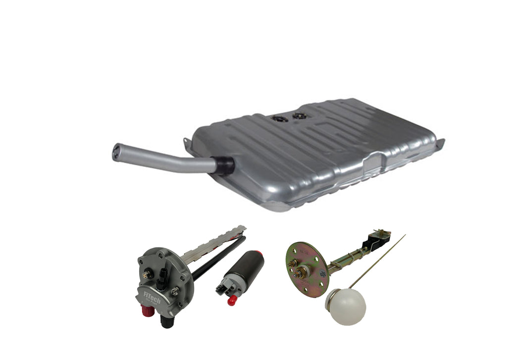 FiTech Fuel Injection 58045 Go Fuel 340 LPH EFI Fuel Tank Kit, 1971-1972 Chevy El Camino Notched