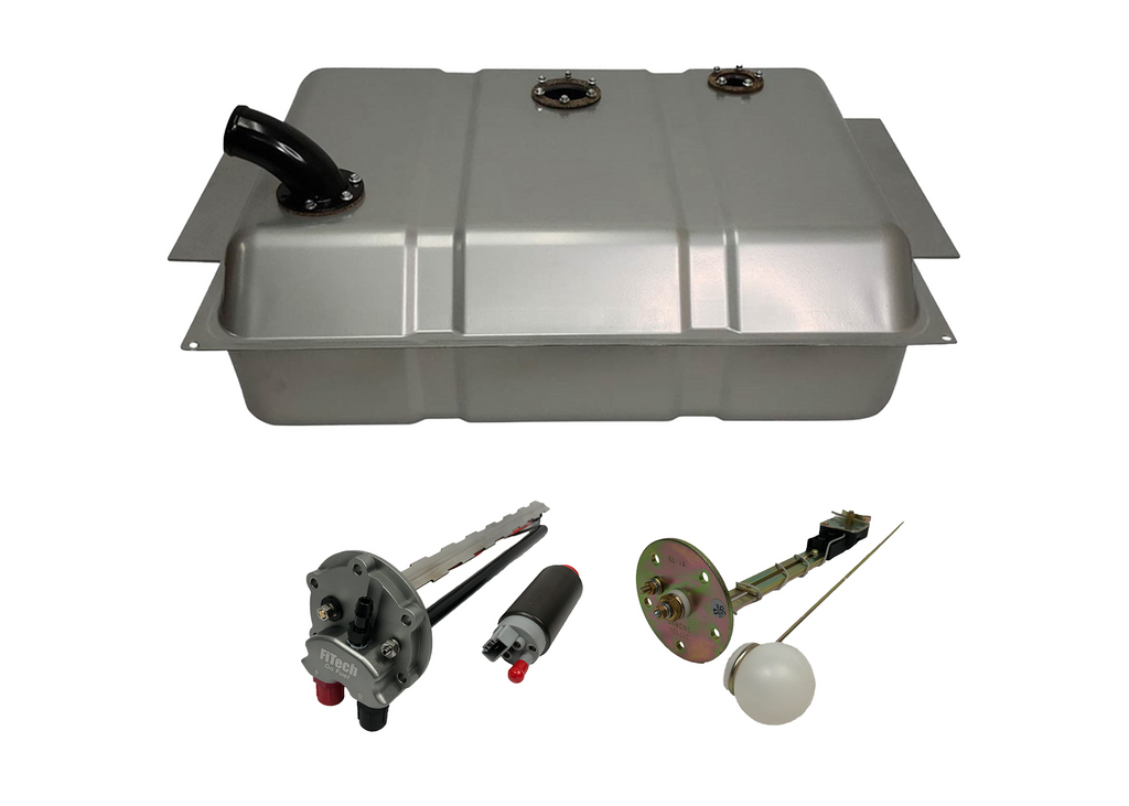 FiTech Fuel Injection 58047 Go Fuel 340 LPH EFI Fuel Tank Kit, 1963-1966 Chevy Truck Side Fill