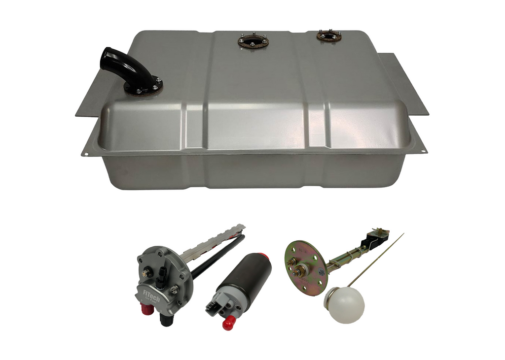 FiTech Fuel Injection 58049 Go Fuel 340 LPH EFI Fuel Tank Kit, 1967-1972 Chevy Truck Side Fill