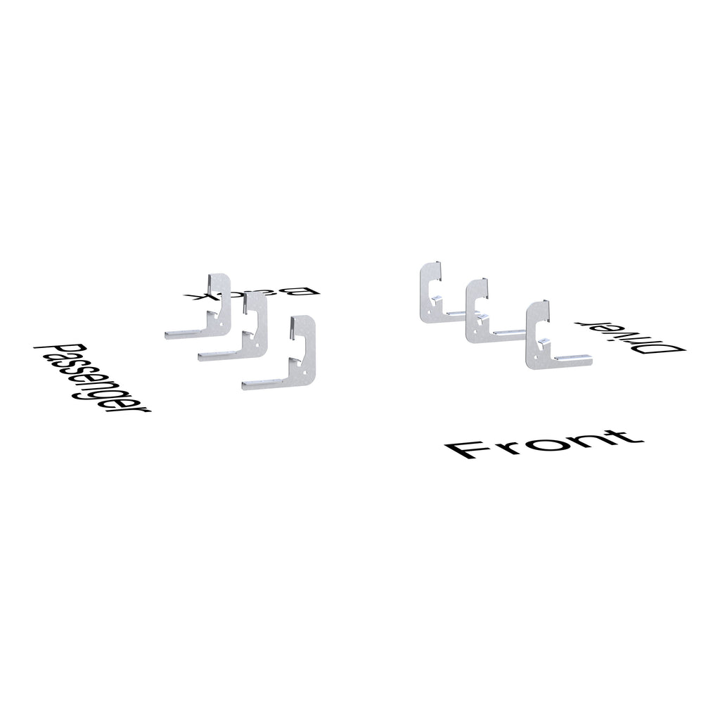 Luverne 580742 Side Entry Step Mounting Brackets - Truck Part Superstore