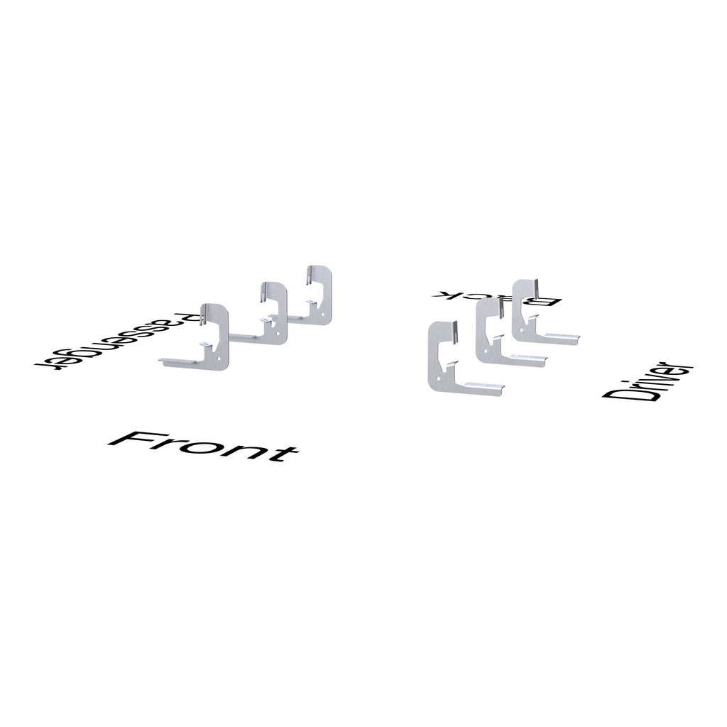 Luverne 580742 Side Entry Step Mounting Brackets - Truck Part Superstore