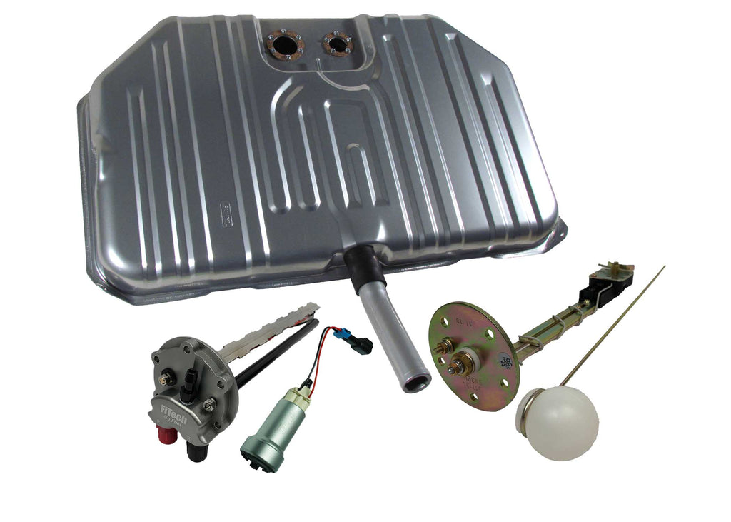 FiTech Fuel Injection 58128 Go Fuel 440 LPH EFI Fuel Tank Kit, 1970 Chevy Chevelle Notched