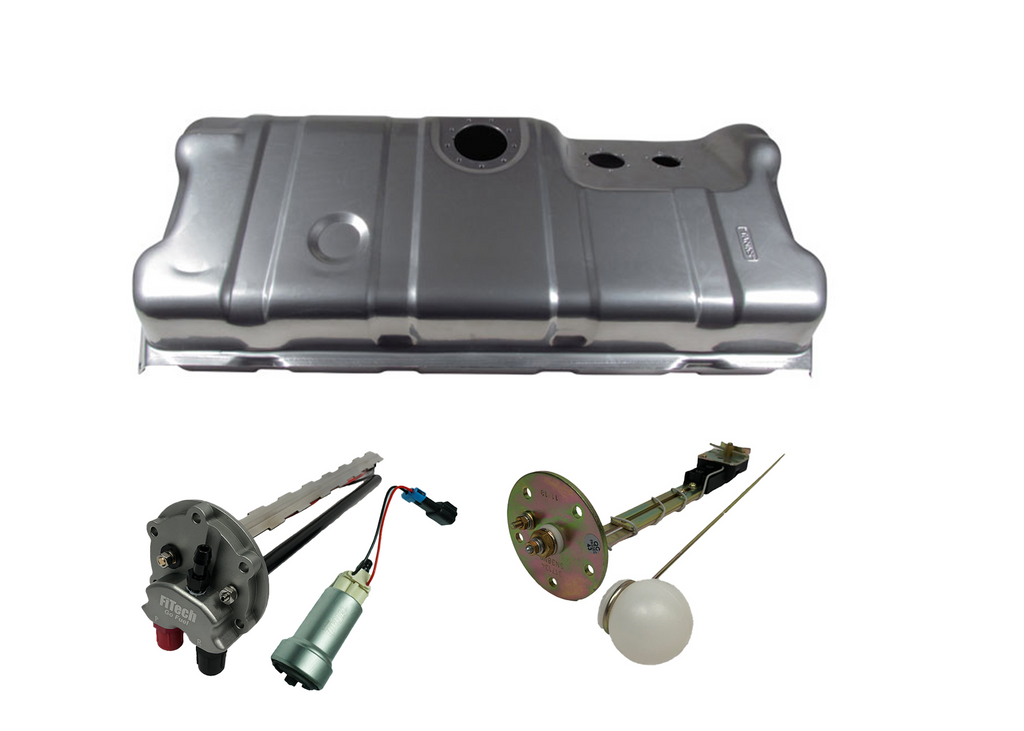 FiTech Fuel Injection 58144 Go Fuel 440 LPH EFI Fuel Tank Kit, 1963-1967 Chevy Corvette