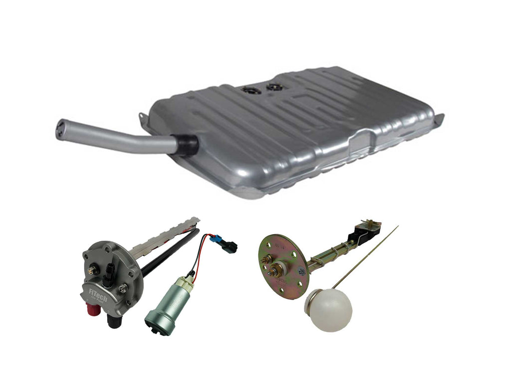 FiTech Fuel Injection 58145 Go Fuel 440 LPH EFI Fuel Tank Kit, 1971-1972 Chevy El Camino Notched