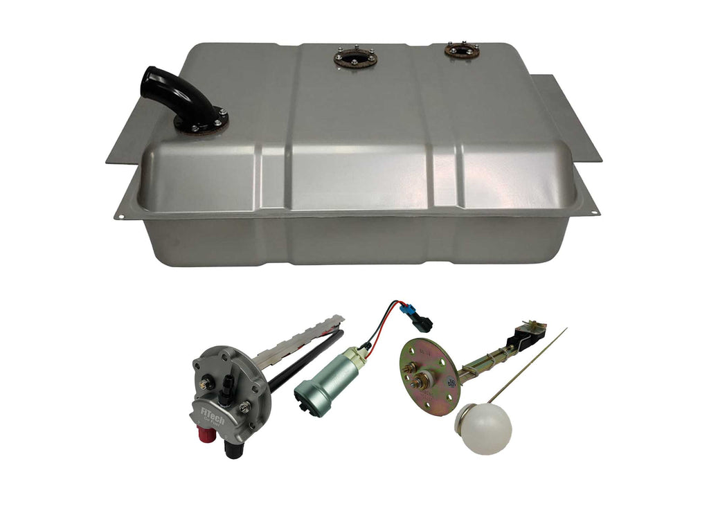 FiTech Fuel Injection 58147 Go Fuel 440 LPH EFI Fuel Tank Kit, 1963-1966 Chevy Truck Side Fill